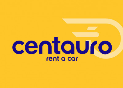 Restyling de marca CENTAURO RENT A CAR