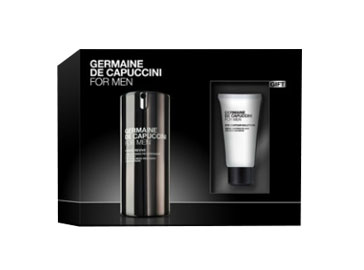 Packaging lanzamiento FORCE REVIVE, GERMAINE DE CAPUCCINI FOR MEN