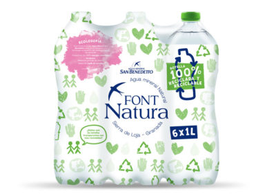 Diseño de packaging de Font Natura